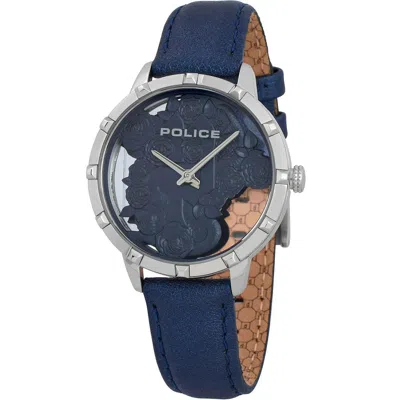 Police Ladies' Watch  Pl16041ms.03 ( 36 Mm) Gbby2 In Blue