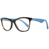 Police Brown Women Optical Frames In Blue