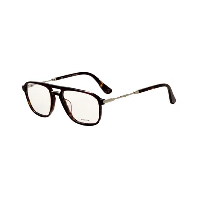 Police Men's 53mm Brown Opticals