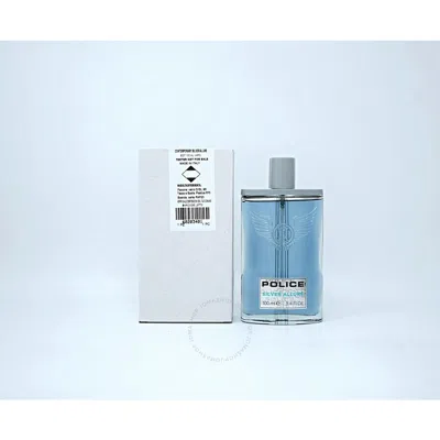 Police Men's Contemporary Silver Allure Edt Spray 3.4 oz (tester) Fragrances 679602599207 In Multi
