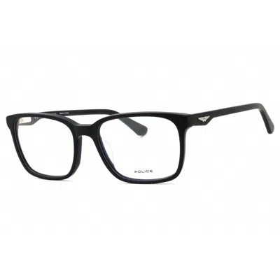 Police Men's Multi-color Rectangular Eyeglass Frames Vpln81