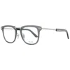 Police Gray Men Optical Frames In Black