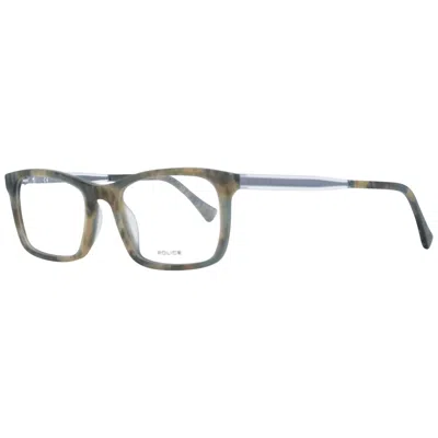 Police Men Optical Men's Frames In Brown