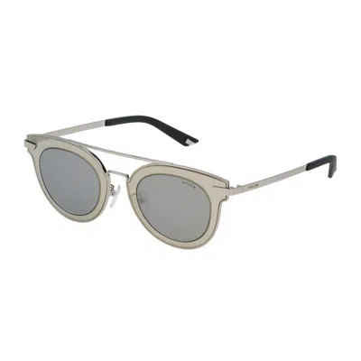 Police Men's  Spl349 579k Sunglasses In Silver