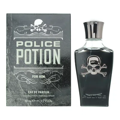 Police Men's Potion For Him Edp Spray 1.7 oz Fragrances 679602141109