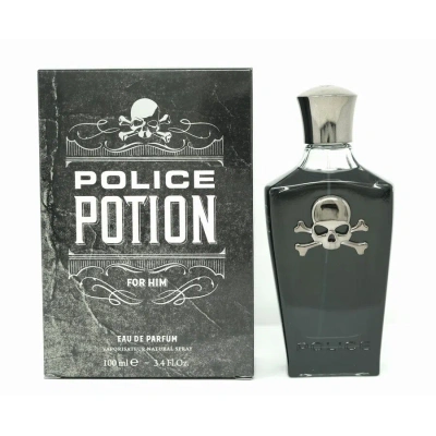 Police Men's Potion For Him Edp Spray 3.4 oz Fragrances 679602141116 In White