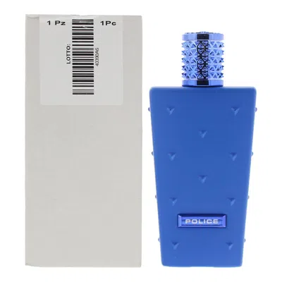Police Men's Shock-in-scent Edp Spray 3.38 oz (tester) Fragrances 679602139915 In Blue