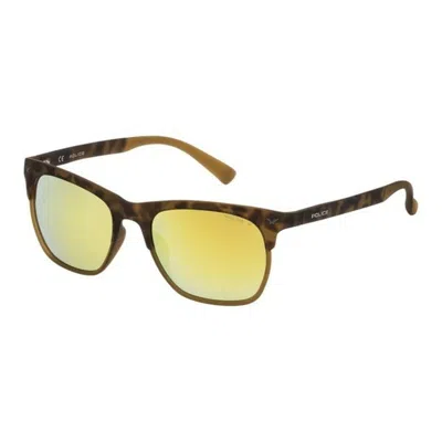 Police Men's Sunglasses  Sk044  51 Mm Gbby2 In Yellow