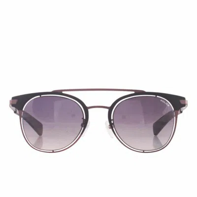 Police Men's Sunglasses  Spl158 490531 Gbby2 In Purple
