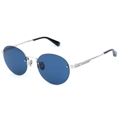 Police Men's Sunglasses  Splb27m-530579  53 Mm Gbby2 In Blue