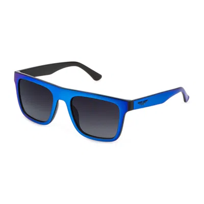 Police Men's Sunglasses  Spld42-540are  54 Mm Gbby2 In Blue