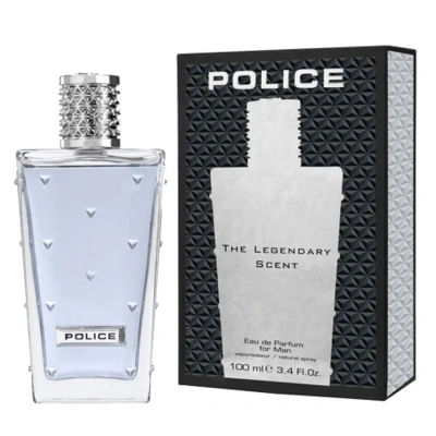 Police Men's The Legendary Scent For Man Edp 3.4 oz Fragrances 679602134118 In Black