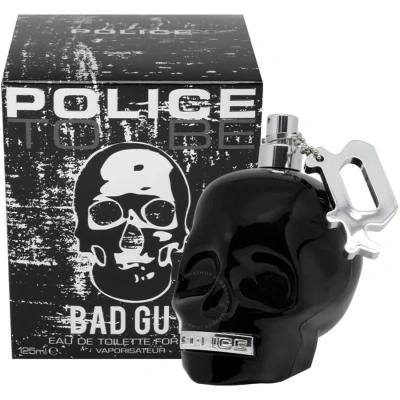 Police Men's To Be Bad Guy Edt Spray 3.4 oz Fragrances 679602180115 In Red   / Green / White