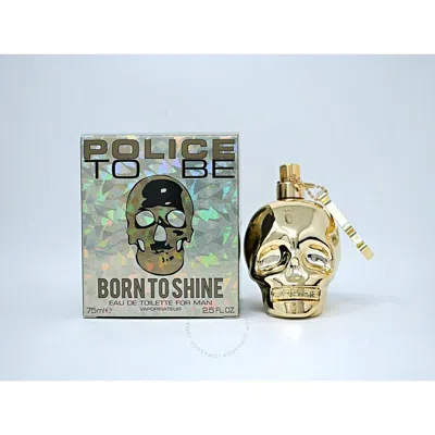 Police Men's To Be Born To Shine Edt Spray 2.5 oz Fragrances 679602158190 In Multi