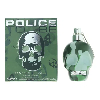 Police Men's To Be Camouflage Edt Spray 1.3 oz Fragrances 679602772426