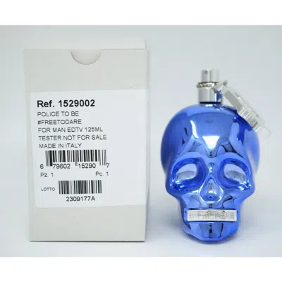 Police Men's To Be #freetodare Edt Spray 4.2 oz (tester) Fragrances 679602152907 In Blue