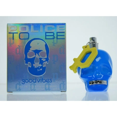 Police Men's To Be Good Vibes Edt Spray 2.5 oz Fragrances 679602851084 In Black