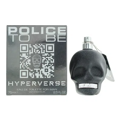 Police Men's To Be Hyperverse Edt Spray 2.5 oz Fragrances 679602001588