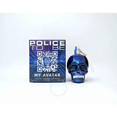 Police Men's To Be My.avatar Edt Spray 2.5 oz Fragrances 679602132107 In Multi