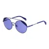 Police Metal Women's Sunglasses In Blue