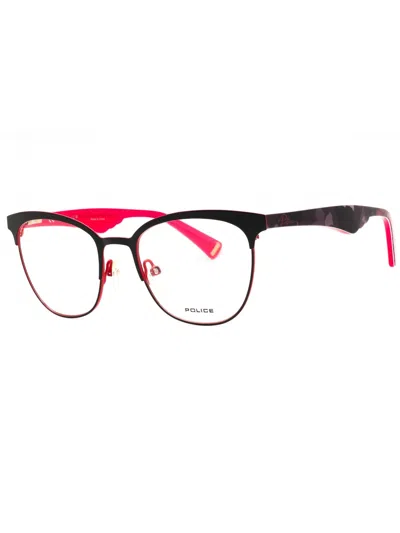 Police Modern Rectangular Eyeglasses For Women In Gray