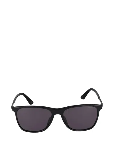 Police Origins Square-frame Sunglasses In Black