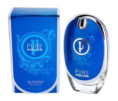 Police Perfume Man  Pure_50ml In Blue