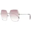 Police Pink Women Sunglasses In Metallic
