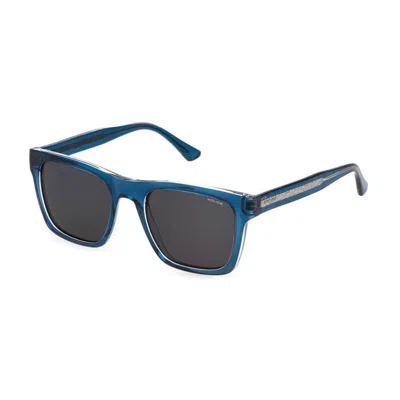 Police Splp56 07dq In Blue
