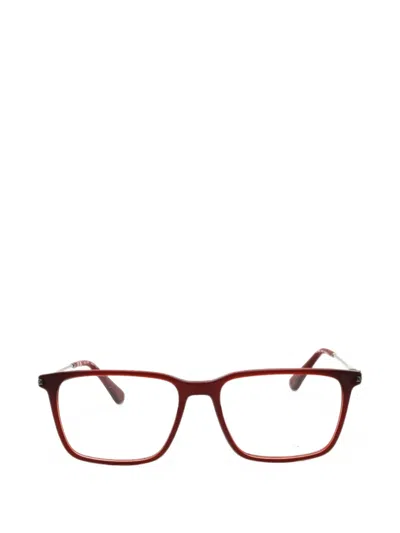 Police Rectangle-frame Glasses In Brown