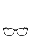 Police Rectangle-frame Glasses In Black