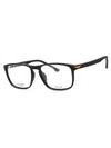 Police Rectangular Men's Eyeglasses - Modern & Durable Design In Black