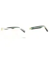 Police Rectangular Mini Men's Eyeglasses In Black