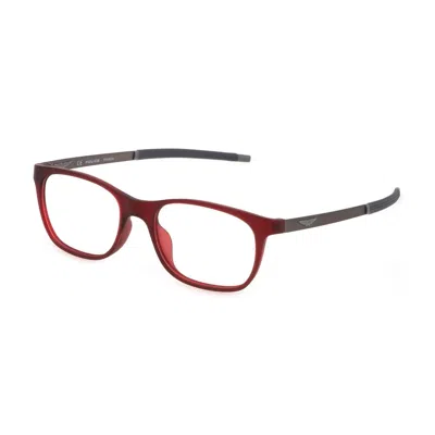 Police Red Metal Frames In Brown