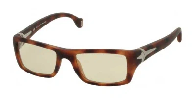 Police S1712m Tribeca By Yoshi Gohara 0v96 Occhiali Da Sole Tartarugatishell Per Uomo In Brown