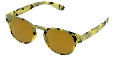 Police S1945 Exchange 2 Ge9g Occhiali Da Sole Tartarugatishell Per Uomo In Green