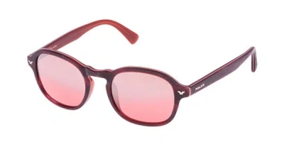 Police S1951 Master 1 Nkax Occhiali Da Sole Rossi Per Uomo In Red