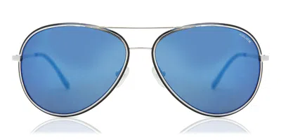 Police S8299m 583b Occhiali Da Sole Neri Per Uomo In Multi