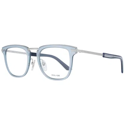 POLICE SILVER METAL & PLASTIC GLASSES (FRAMES)