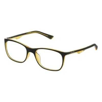 Police Spectacle Frame  Vk05550d46x Yellow  50 Mm Children's Gbby2 In White