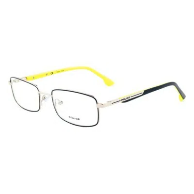 Police Spectacle Frame  Vk0860e7 Brown  51 Mm Children's Gbby2 In Yellow