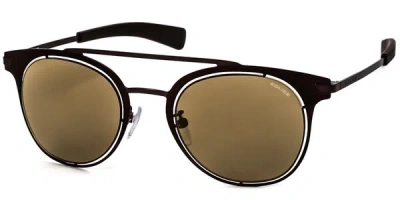 Police Spl158 Offside 6 R07g Men's Sunglasses Brown Size 49