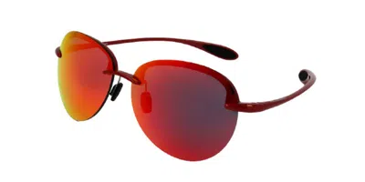 Police Spl302g U33r Occhiali Da Sole Borgogna Per Uomo In Multi