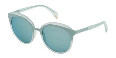 Police Spl499 Smcx Women's Sunglasses Blue Size 53