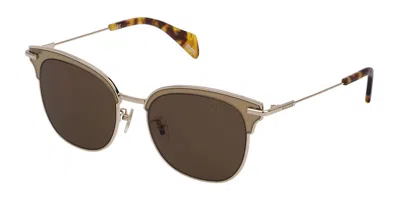Police Spl622m 0300 Occhiali Da Sole Oro Per Donna In Gold