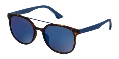 Police Spl634m 7vep Occhiali Da Sole Tartarugatishell Per Uomo In Blue