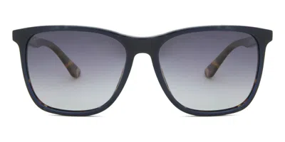 Police Spl872z Origins 1 Polarized Adtz Men's Sunglasses Tortoiseshell Size 59 In Brown