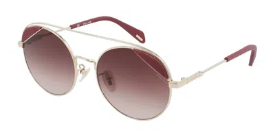 Police Spla94 Moonbeam 1 300y Occhiali Da Sole Oro Per Donna In Gold
