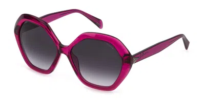 Police Spld29 01bv Occhiali Da Sole Rosa Per Uomo In Pink