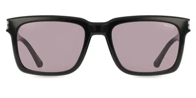 Police Splf12 0700 Men's Sunglasses Black Size 55